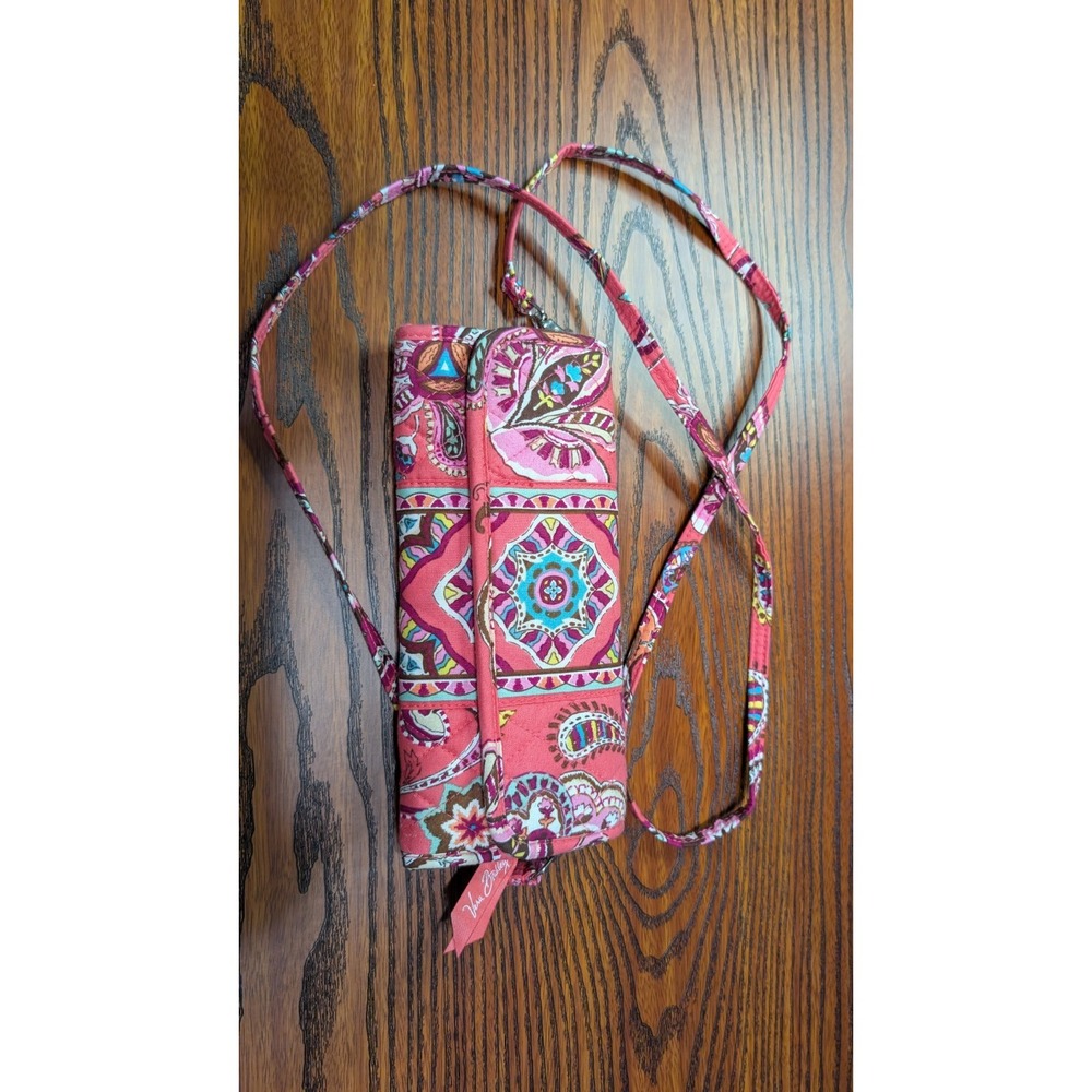 VERA BRADLEY  Wallet Trifold Large Pink